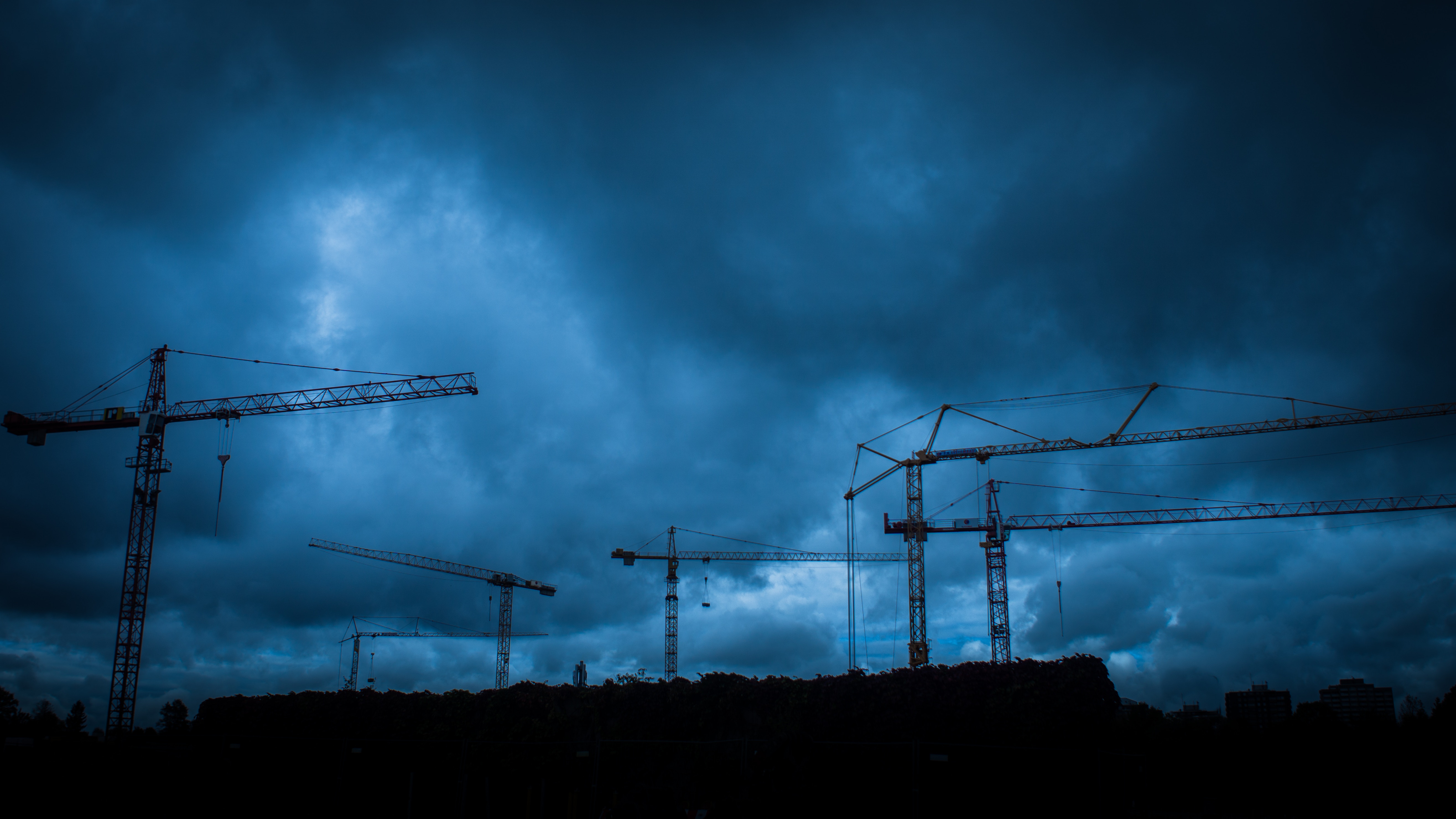 Storm Over Construction